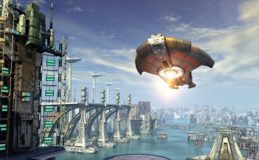 science fiction and English language