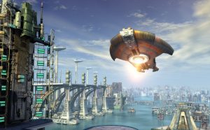 science fiction and English language